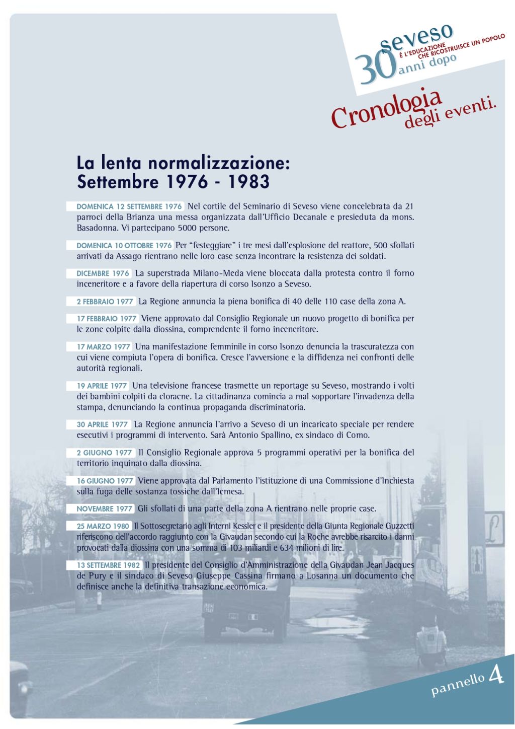 Mostra 30esimo Diossina Seveso Image