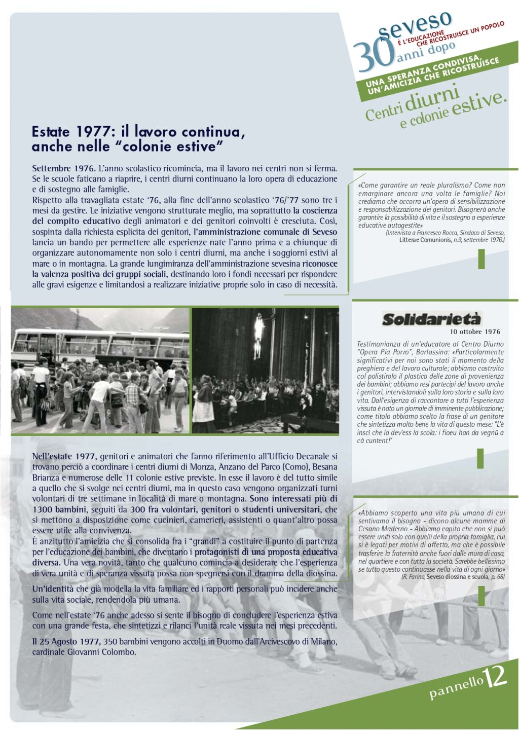 Mostra 30esimo Diossina Seveso Image