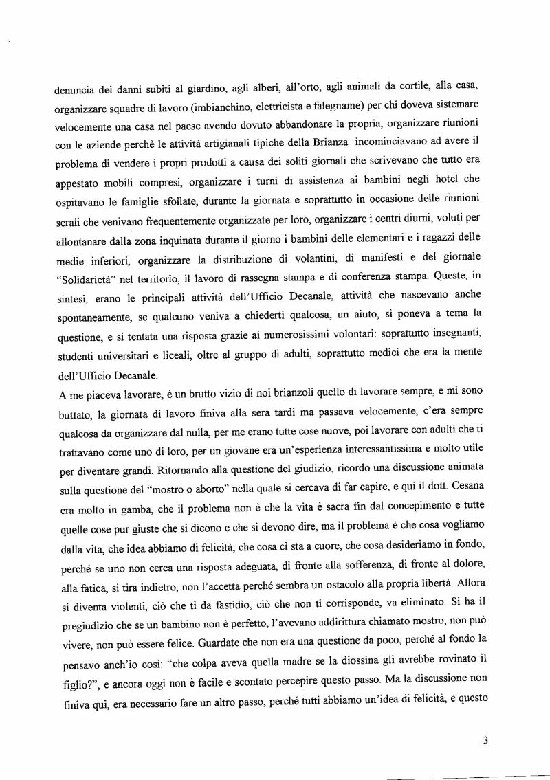 Mostra 30esimo Diossina Seveso - Intervento di Matteo Volpi in occasione del 30nnale Mostra 30esimo Diossina Seveso - Intervento di Matteo Volpi in occasione del 30nnale
